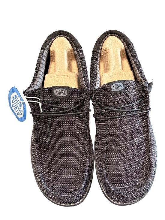 Hey Dude Wally Stretch Sox Black Loafer Slip On Shoes Mens 11 NWT main image 10